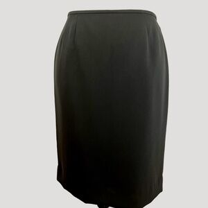 Kasper Womens Size 10 Pencil Skirt Slit Work Career